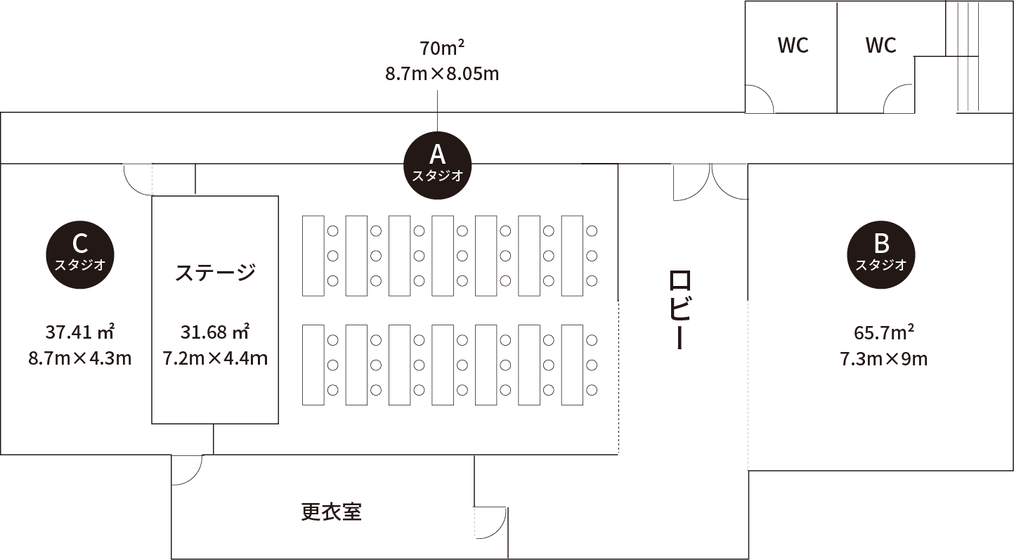 ジールスタジオ使用例